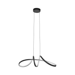 Lustră LED RGBW dimabilă pe cablu Eglo 901159 CALAROSSA-Z LED/22W/230V negru