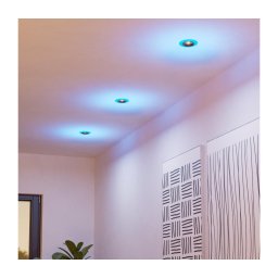 Eglo 901118- Set 3xLED RGB dimmabil corp de iluminat pentru baie CALONGE 3,8W/230V IP44 + telecomandă