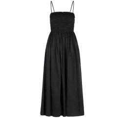 MICHAEL KORS Rochie Smocked Maxi MR582QFF4C 001 black