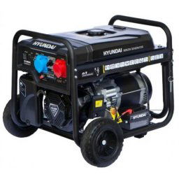 HY10100LEK-T Generator de curent trifazat Hyundai ,10,6 kVA , rezervor 28 L , pornire electrica ,16.3 Cp , AVR ,cod HY10100LEK-T