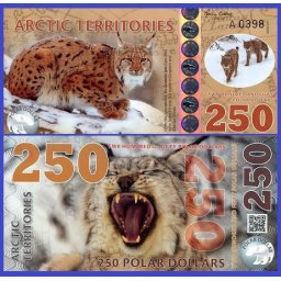 Antarctica 2017 - 250 dollars, necirculata