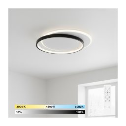 Brilagi - Corp de iluminat LED de tavan dimabil FLARE LED/48W/230V 3000-6000K + telecomandă