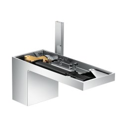 Baterie lavoar, Axor, MyEdition 70, cu ventil, fără plăcuță, crom, 47012000
