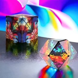 Magic Cub Magnetic Morph cu peste 70 de forme