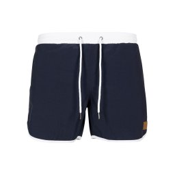 Retro swimsuit navy/white