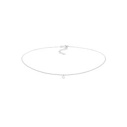 ELLI Lanțuri 'Choker' argintiu