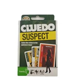 Joc de societate cu carti, Cluedo Suspect, EVNC, 3-4 jucatori, +8 ani