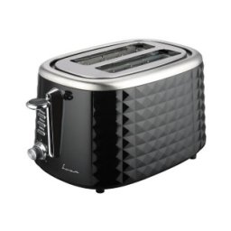 Prajitor de paine Fram FTP-850BK, 2 felii, 7 nivele de rumenire, negru