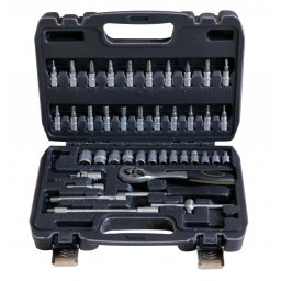 HR TRUSA 45 PIESE 1/4" CR-V