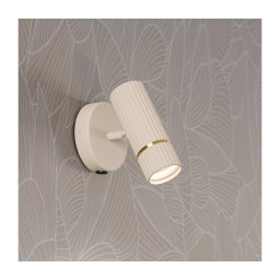 Aplică LED Eglo 901153 CAMINIA 1xGU10/5W/230V 3000K bej