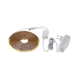Eglo 900579 - Bandă LED dimmabilă COB, 8 m, 52,8 W, 24/230 V, 2700-6500 K, cu telecomandă