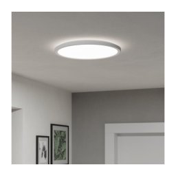 Plafonieră LED dimabilă de exterior Eglo 901458 ROVITO-R 18,5W/230V d. 38,9 cm IP44 alb + telecomandă