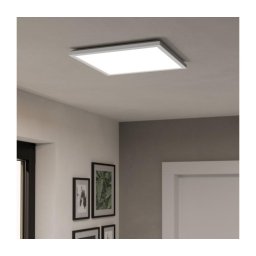 Plafonieră LED RGBW dimabilă de exterior Eglo 901475 ROVITO-Z 17,6W/230V 39x39cm IP44 alb