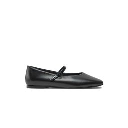 CALVIN KLEIN Balerine Mary Jane - Lth HW0HW02307 BEH ck black