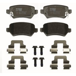 Set placute frana punte spate TRW Opel Astra H GDB1515