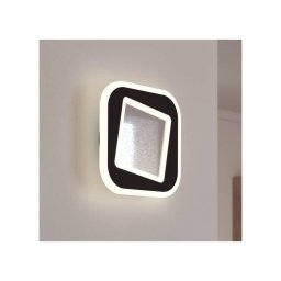 Aplică LED Eglo 901239 MACCHIONI LED/12W/230V 4000K negru