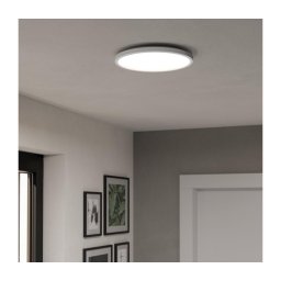 Plafonieră LED RGBW dimabilă de exterior Eglo ROVITO-Z 13,9W/230V d. 30 cm IP44 alb