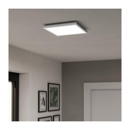 Plafonieră LED RGBW dimabilă de exterior Eglo 901474 ROVITO-Z 13,4W/230V 29x29cm IP44 alb
