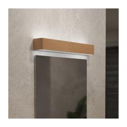 Aplică LED pentru baie Eglo 901102 SANIA LED/26,5W/230V 3000K bej
