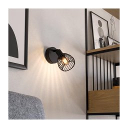 Aplică Eglo 901038 SONNINO 1xE14/40W/230V negru