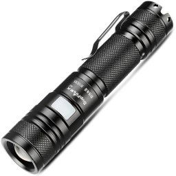 Lanternă reîncărcabilă Supfire A2 LED Luminus SST-40-W 650lm, USB, Li-ion