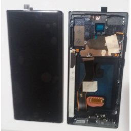 Display ecran cu Touchscreen si Rama pentru Samsung Note 10 Plus 5G, N976 OLED, Negru