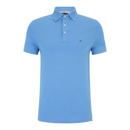 TOMMY HILFIGER Tricou 'CORE 1985' albastru deschis