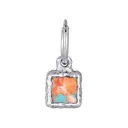 Haze&Glory Brelocuri 'Viereck' turcoaz / arămiu / argintiu