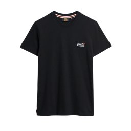 Superdry & Co Tricou 'Essential' negru / alb