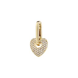 Pilgrim Brelocuri 'Shiny Heart' auriu / transparent