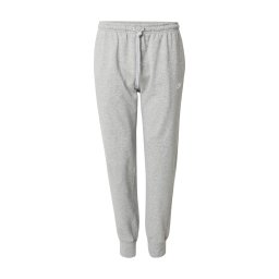 Nike Sportswear Pantaloni 'Club Fleece' gri / alb