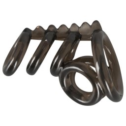 Bad Kitty - inel pentru penis și testicule cu țepi