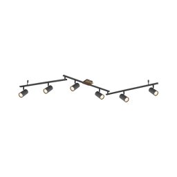 Spot Globo 57910-6G ROBBY 6xGU10/35W/230V antracit