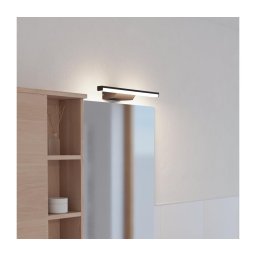 Aplică LED RGBW dimabilă pentru baie 901287 REGELLO-Z 12W/230V IP44 negru