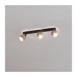 Aplică Eglo 43658 ROSLEY 3xE14/40W/230V negru/bej