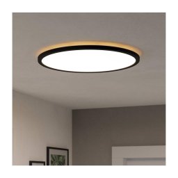 Plafonieră LED de exterior Eglo 901441 ROVITO 16,8W/230V d. 50 cm IP44 negru