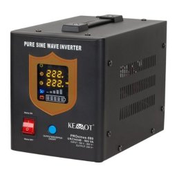 UPS cu sinus pur 500VA/300W pentru centrala termica, 12V, 2x Schuko - Kemot URZ3404B