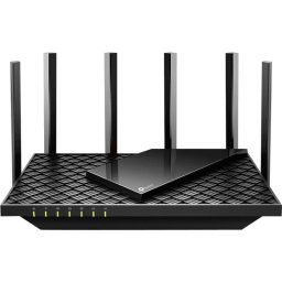 Router TP-Link wireless Dual Band 5 porturi WiFi 6 USB 5400 Mbps