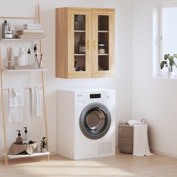 Dulap TV montat pe perete, stejar sonoma, 69,5x34x90 cm GartenMobel Dekor