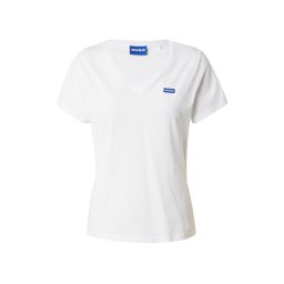 HUGO Tricou 'Classic' albastru / alb
