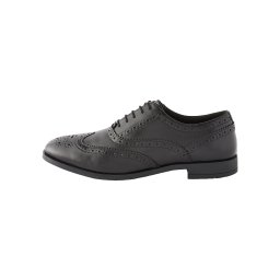 Next Pantofi cu șireturi 'Oxford-Brogues' negru