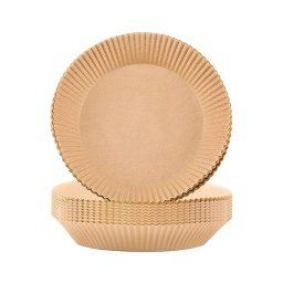 Set 50 hartii de copt pentru friteuza Unica folosinta 16x20x4.5 cm Maro