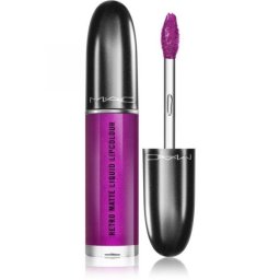 Ruj de buze MAC Retro Matte Liquid Lipcolour (Gramaj: 5 ml, Nuanta Ruj: Crowned 128)