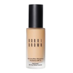 Fond de ten Bobbi Brown Skin LongWear Weightless Full Cover Spf15 (Concentratie: Fond de ten, Gramaj: 30 ml, Nuanta fond de ten: Neutral Almond 080)