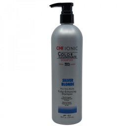 Sampon nuantator Chi Ionic Color Illuminate Platinum Blonde, 739 ml (Concentratie: Sampon, Gramaj: 739 ml, Culoare produse: Red Auburn)