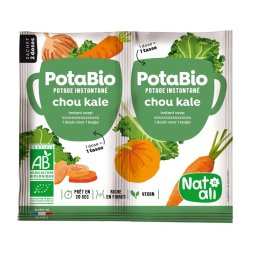 Supa instant cu varza kale si legume bio 2 buc x 8.5g 17g Nat-ali