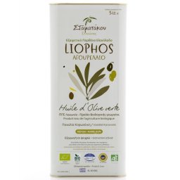 Ulei de masline extravirgin liophos early harvest bio 5l Stamatakos Olivegrove