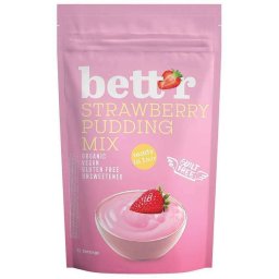 Mix pentru budinca cu capsuni bio 150g Bettr