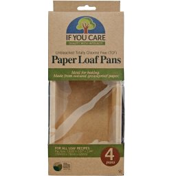 Forme de copt din hartie nealbita pentru chec 4buc If You Care