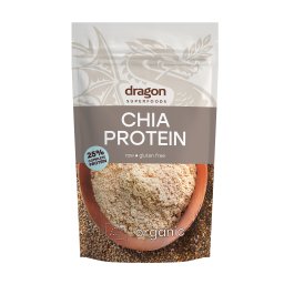Chia pudra proteica bio 200g Dragon Superfoods